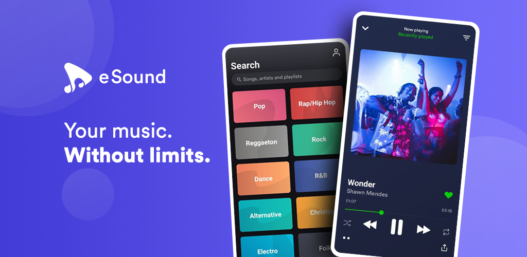 esound mp3 music player app download